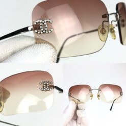 Alternative view of CHANEL RIMLESS SUNGLASSES