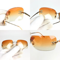 Alternative view of CHANEL RIMLESS SUNGLASSES