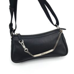 Alternative view of CHRISTIAN DIOR HARDCORE LEATHER SHOULDER BAG