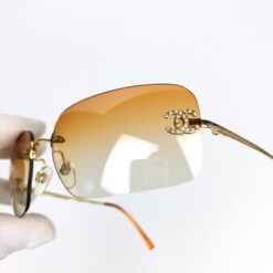 Alternative view of CHANEL RIMLESS SUNGLASSES