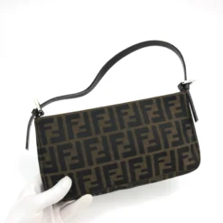 Alternative view of FENDI ZUCCA SHOULDER BAG