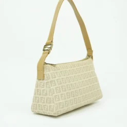Alternative view of FENDI ZUCCA SHOULDER BAG