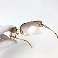 Alternative view of CHANEL RIMLESS SUNGLASSES
