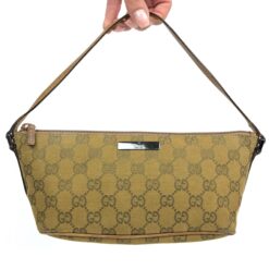 GUCCI MONOGRAM SHOULDER BAG