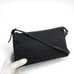 Alternative view of FENDI ZUCCA SHOULDER BAG