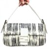FENDI PYTHON SNAKESKIN BAGUETTE SHOULDER BAG