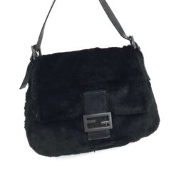 Alternative view of FENDI MINK FUR MAMA BAGUETTE SHOULDER BAG