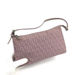 Alternative view of FENDI ZUCCA SHOULDER BAG