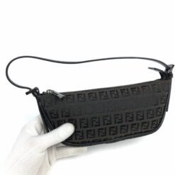 Alternative view of FENDI ZUCCA SHOULDER BAG