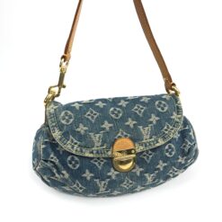 Alternative view of LOUIS VUITTON DENIM PLEATY SHOULDER BAG