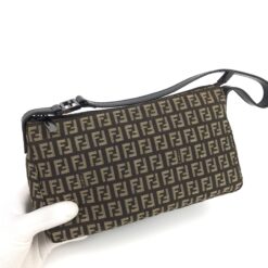 Alternative view of FENDI ZUCCA SHOULDER BAG