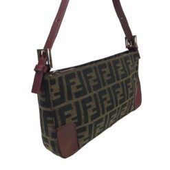 Alternative view of FENDI ZUCCA SHOULDER BAG