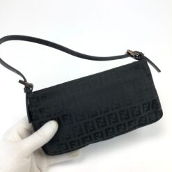 Alternative view of FENDI ZUCCA SHOULDER BAG