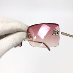 Alternative view of CHANEL RIMLESS SUNGLASSES