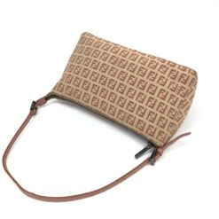 Alternative view of FENDI ZUCCA SHOULDER BAG