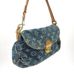 Alternative view of LOUIS VUITTON DENIM PLEATY SHOULDER BAG