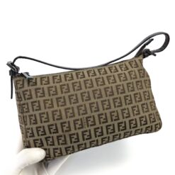 Alternative view of FENDI ZUCCA SHOULDER BAG