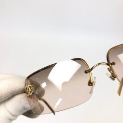 Alternative view of CHANEL RIMLESS SUNGLASSES