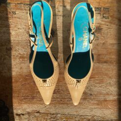Alternative view of CHANEL SLING-BACK MULE HEELS - UK 3.5 / US 5.5 / EU 36.5
