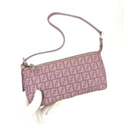 Alternative view of FENDI ZUCCA SHOULDER BAG
